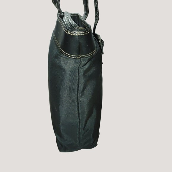 Swissgear Wenger Black Laptop Tote Bag Organizer Pockets Zipper Closure Organize - Picture 8 of 10